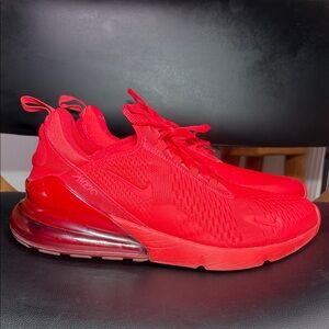 Nike Air Max 270 'University Red' Men's CV7544-600 Like new condition Sz 12